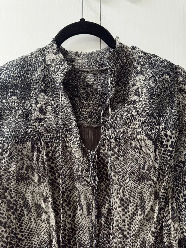 Free People Snake Print Top - Image 3