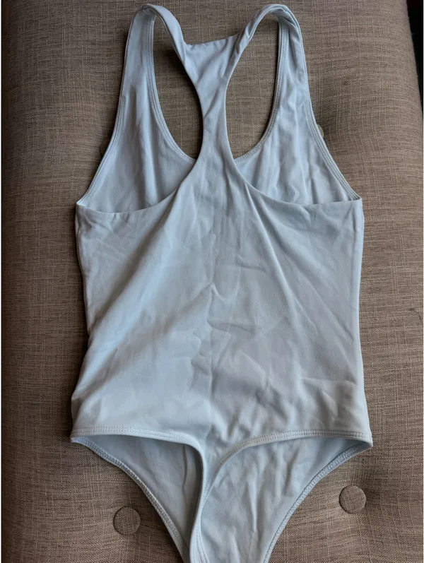 Ice Blue Aritzia Body Suit - Image 2