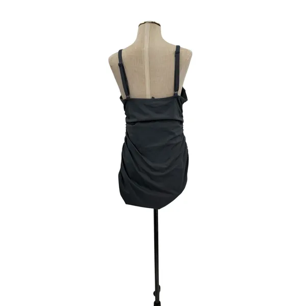 Skims Sculpting Swim Ruched One Piece Gunmetal Gray Shaping‎ Swimsuit XL NWT - Image 9