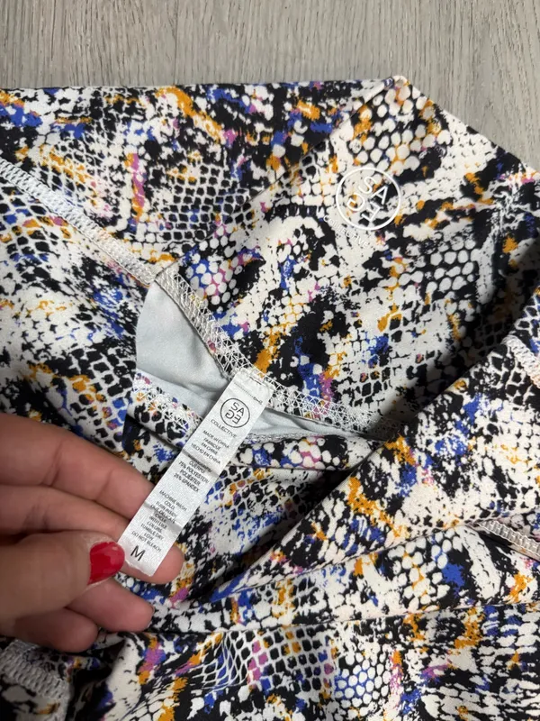 Sage animal print leggings - Image 7