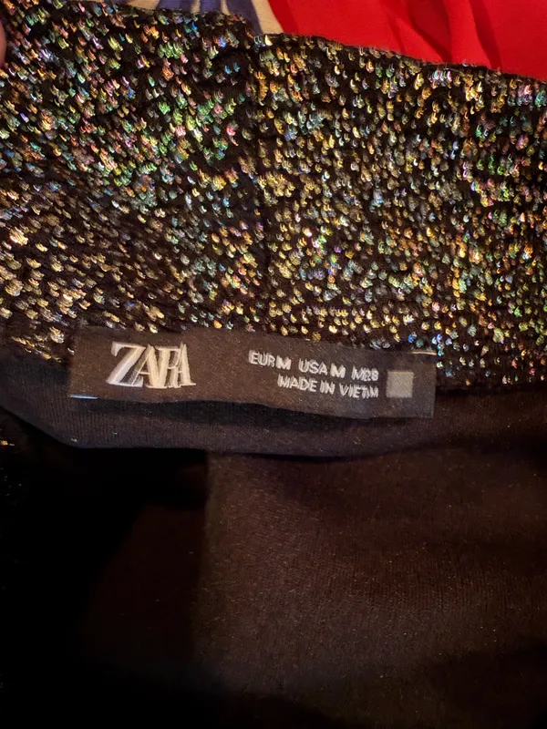 Zara glitter lurex bodysuit  - Image 3