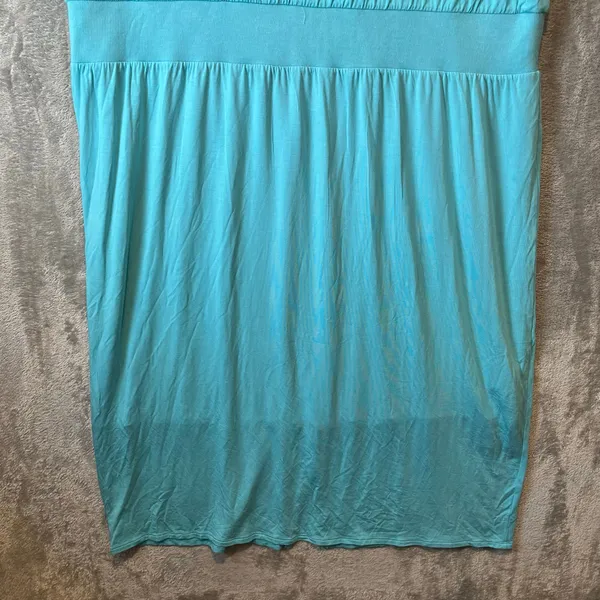 Athleta Santorini Cinch Dress Sz 2X Athleisure‎ Athletic Gulf Green Blue - Image 7
