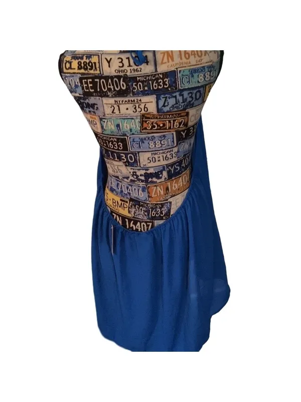 New York & Co Rainbow Halter Top Size XXL - Image 4