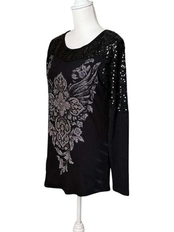 Grunge Long Sleeve Top - Image 3