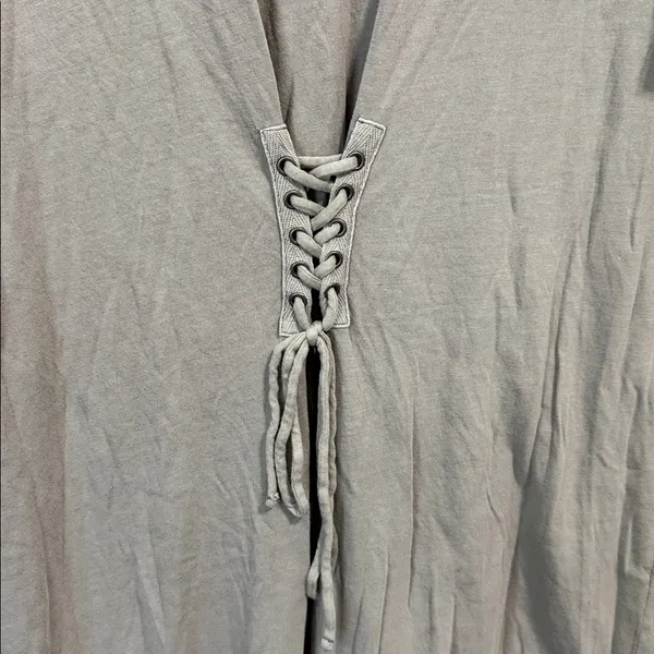 American Eagle Green Corset Back Short Sleeve T Shirt Dress Size XXL - Image 7