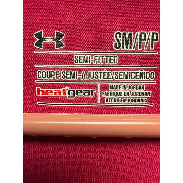Under Armour Heat Gear Pink Razor Back Workout Tank Size Small - Image 5