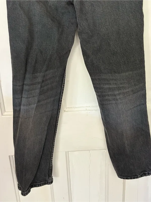 Zara Women’s Washed Black Slim Straight Jeans size 0 inseam 24 - Image 6