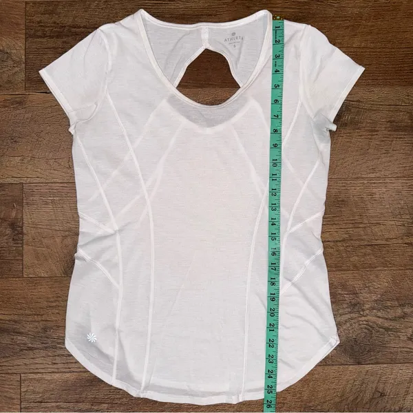 Athleta Short-Sleeve Athletic Tee w/Contour Seams & Peekaboo Back Window - Image 4