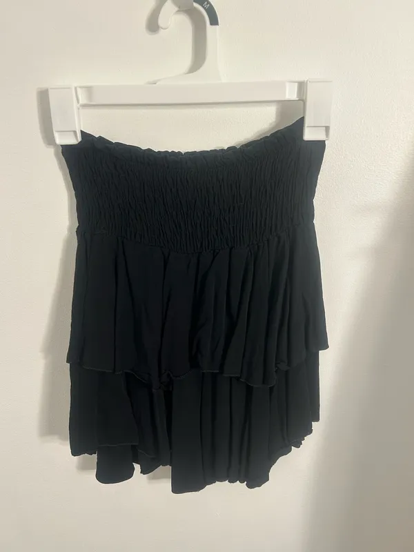 Nasty Gal Loose Shirred Tiered Mini Skirt - Image 5