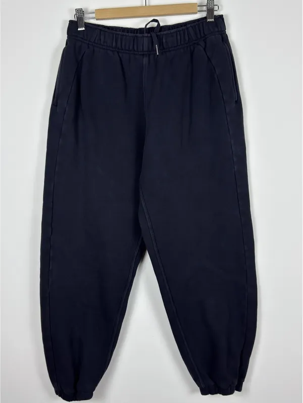Lululemon Scuba Mid-Rise Oversized Jogger Black M LW5GI0S Sweatpants - Image 8