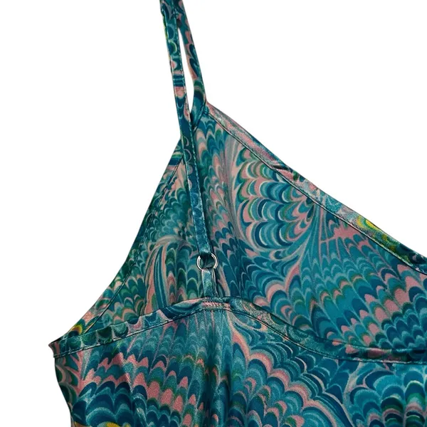 Satin Midi Slip Dress Fairy Coquette Y2K Feminine Summer - Image 5