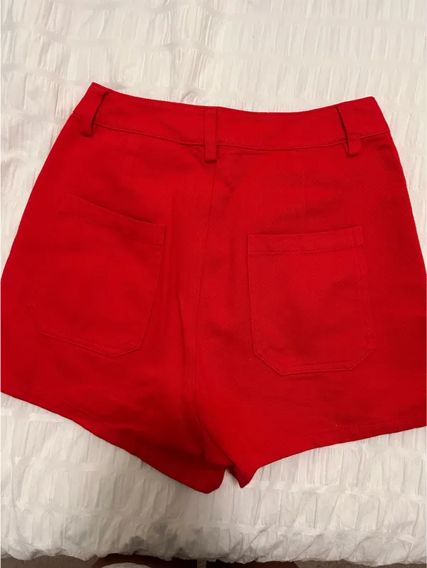 Vestique Red Shorts  - Image 5