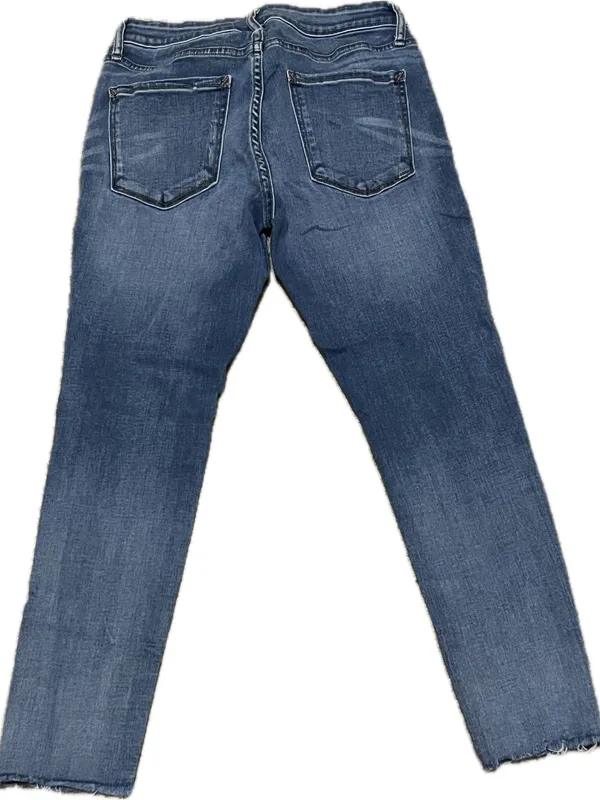 a.n.a Blue Distressed‎ Skinny Jeans - Image 2