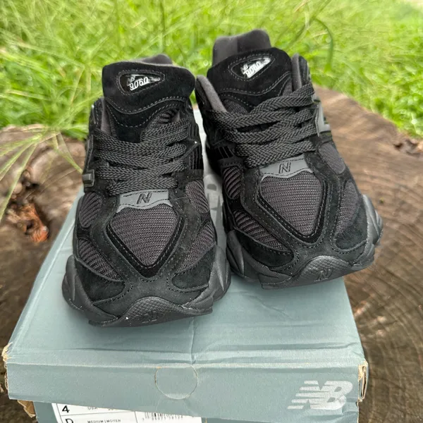 New Balance 9060 black sneakers #newbalance #trainers women size 4 - Image 2