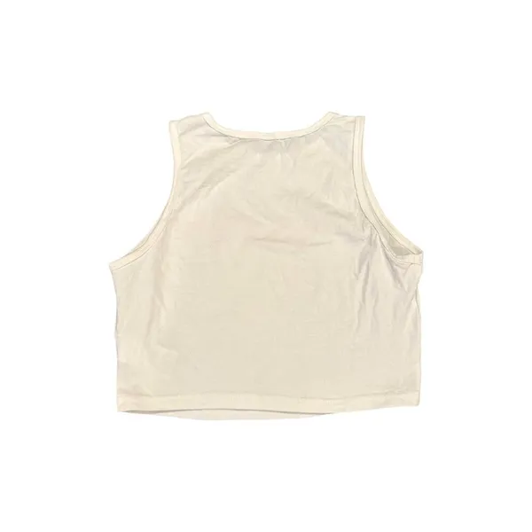 Shein X Yeehaw Crop Top S White Red Cowboy Hat Graphic Western Tank Tee - Image 4