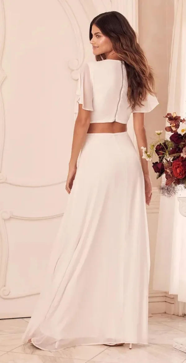 Lulus White Dress - Image 2