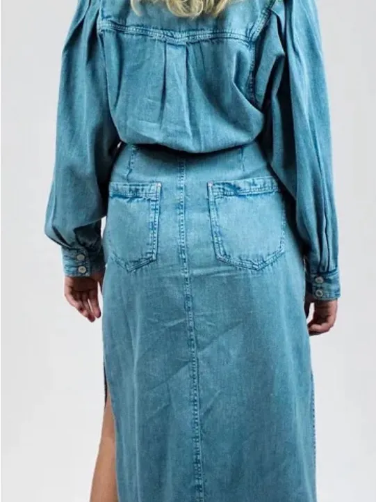 Free people Jean dress - Image 8