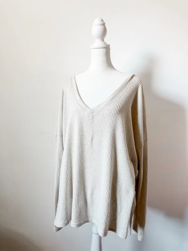 The Group Babaton Luxe Ribbed Sweater Top - Image 3