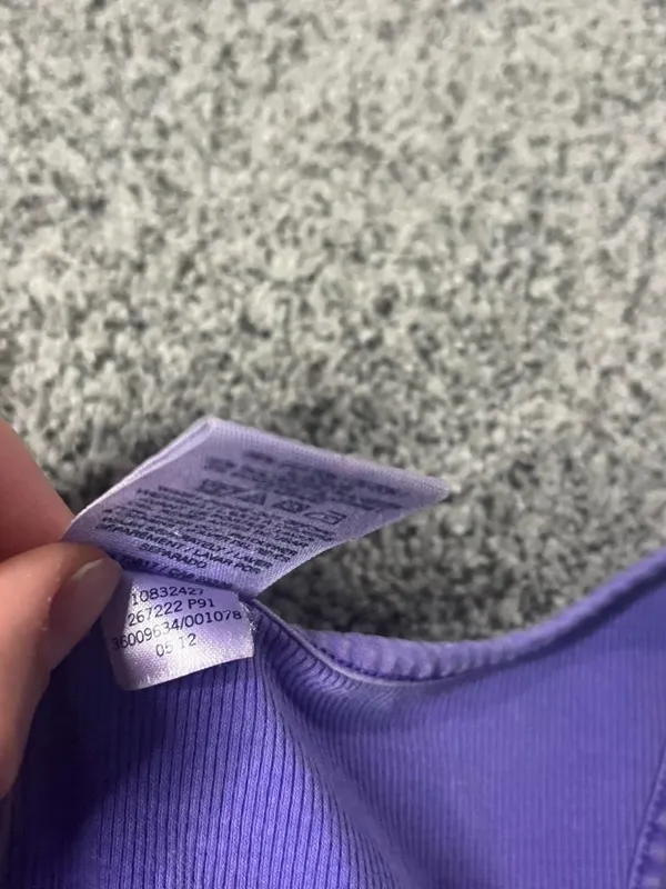 Y2K purple Victorias Secret PINK tank top - Image 4