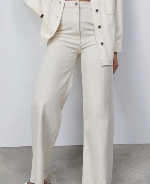 Zara Alma Wide Leg Jeans - Image 5