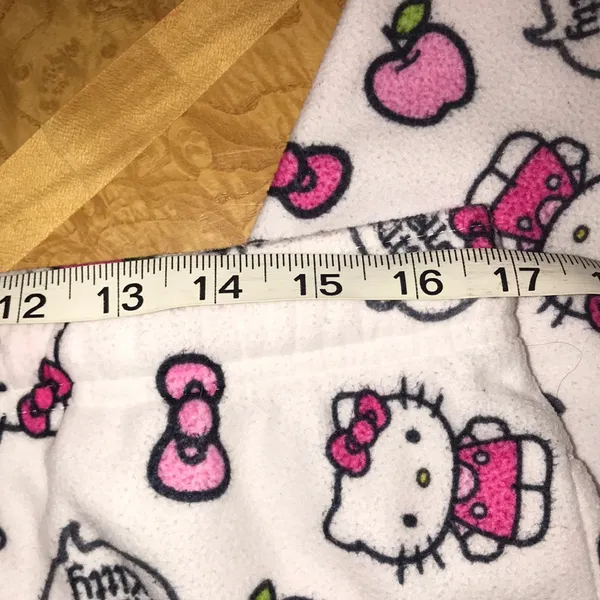 Hello Kitty Adult Pajama Bottoms Sleep Pants Size Large - Image 8