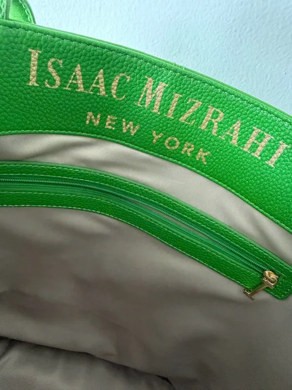 Isaac Mizrahi Lime Green Tote (Discontinued) - Image 6