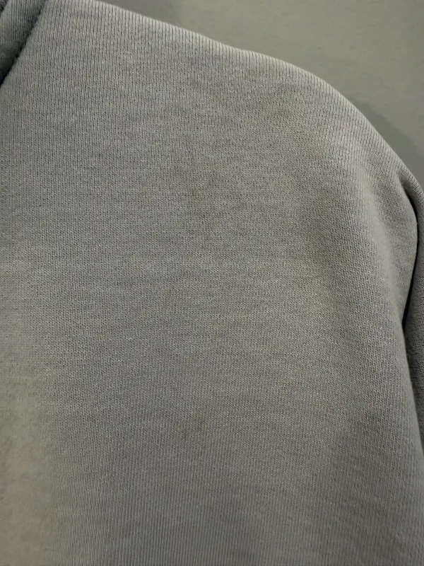 Brandy Melville Fleece Lined Quarter Zip Pullover Grey - Image 7