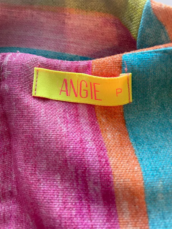 Angie Women’s Colorful Crop Top Size Small - Image 4