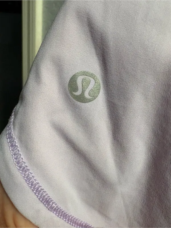Lululemon Sculpt Tank Top Women 6 Lavender Purple Mesh Back Keyhole Hem - Image 3