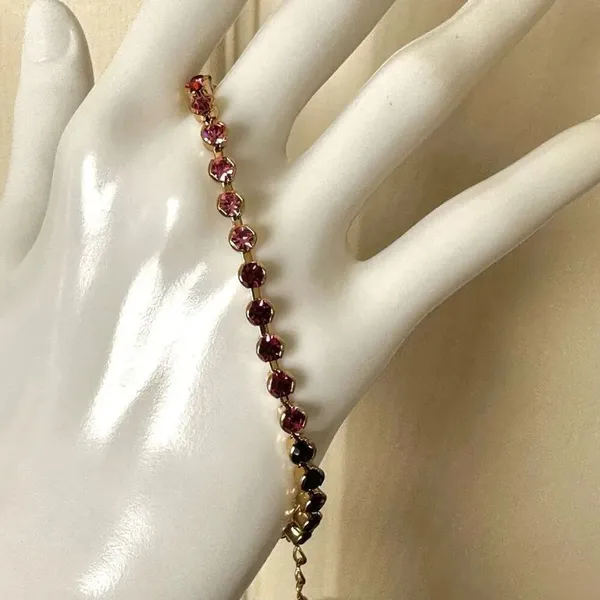 Avon colorful rhinestone bracelet - Image 8