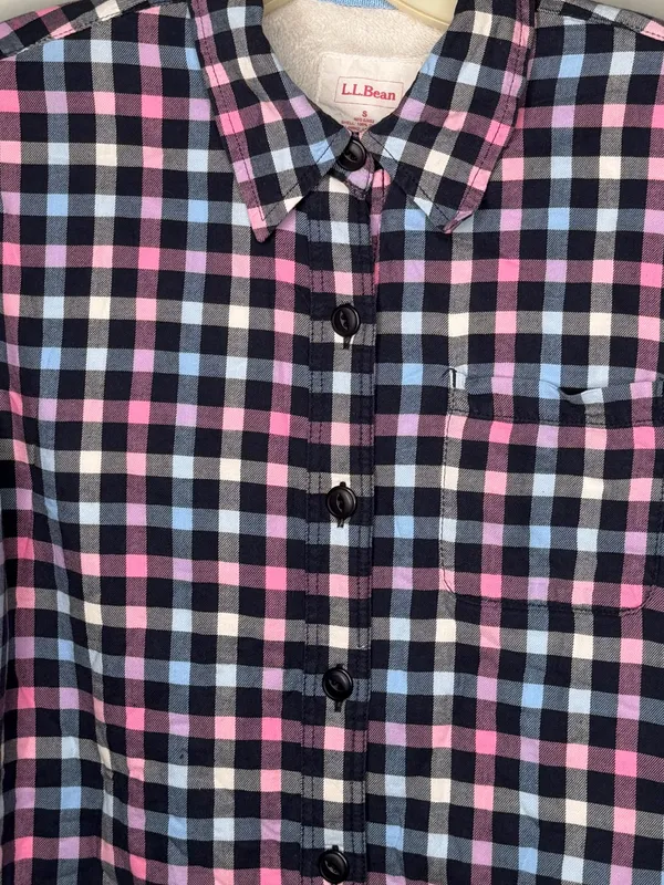 LL Bean Sherpa Lined Thick Shirt - Image 2