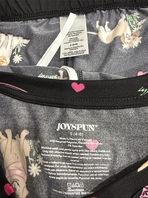 Joyspun Women’s Dog Print Cute Short Sleeve 2 PC Pajama Set Small NWT - Image 14
