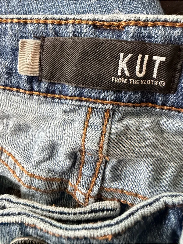 Kut from the Kloth Women's Skinny Jeans - Blue Denim - Image 4