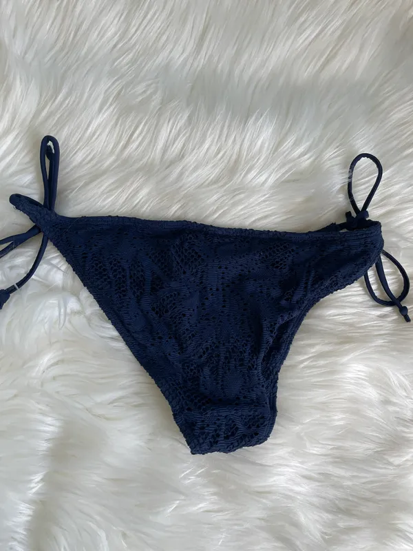 Hollister Navy blue String bikini Bottoms - Image 2