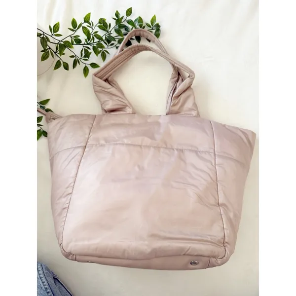 Caraa Cumulus Nylon Tote Bag Pink - Image 2