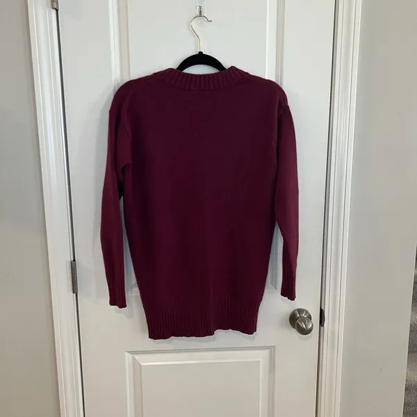 Athleta‎ Womens Sweater XXS Wool Cashmere Blend Oversized - Image 2