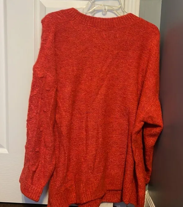 Old Navy Red 2X  sweater - Image 4