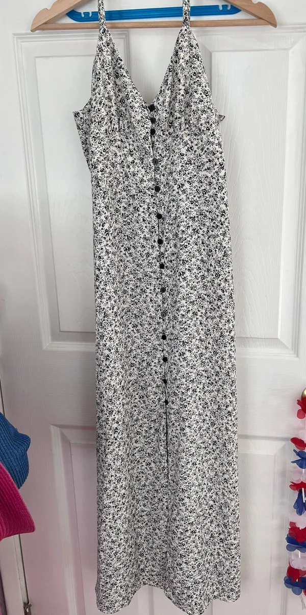 ZARA Floral Print Slip Dress - Image 3