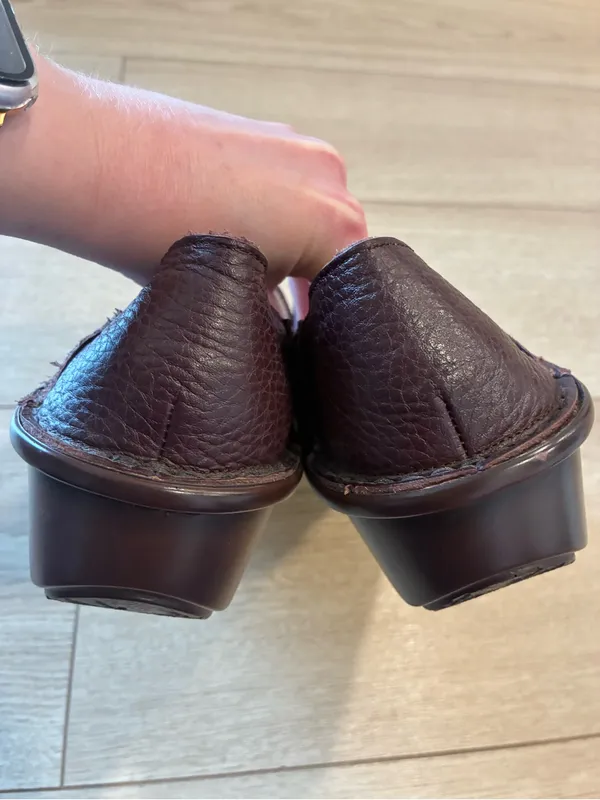 Spring Step Women’s Firefly Slip On Shoe Clog Leather Brown Size 39/8.5 - Image 6