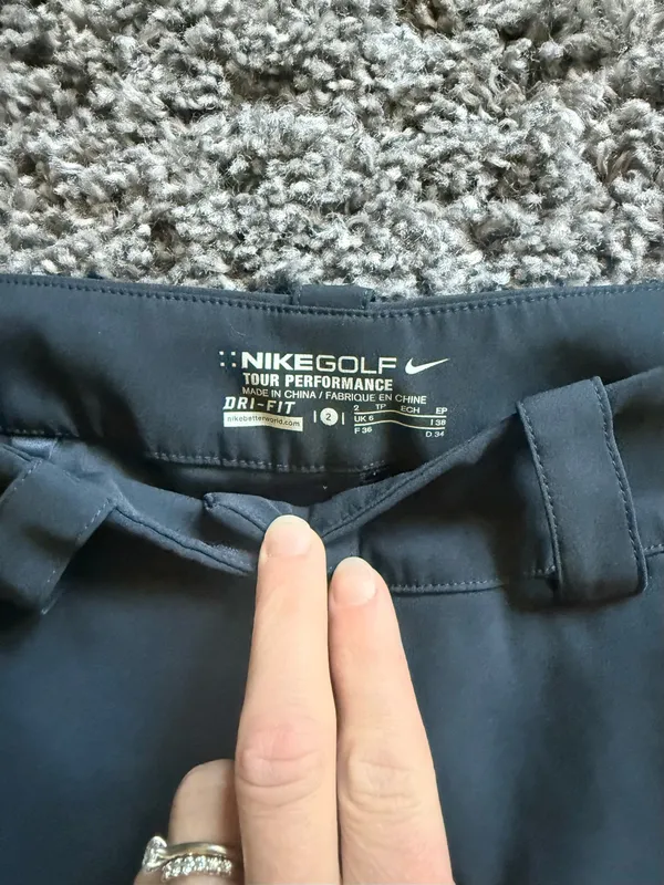 Nike Women's Charcoal Golf Skort - Image 4
