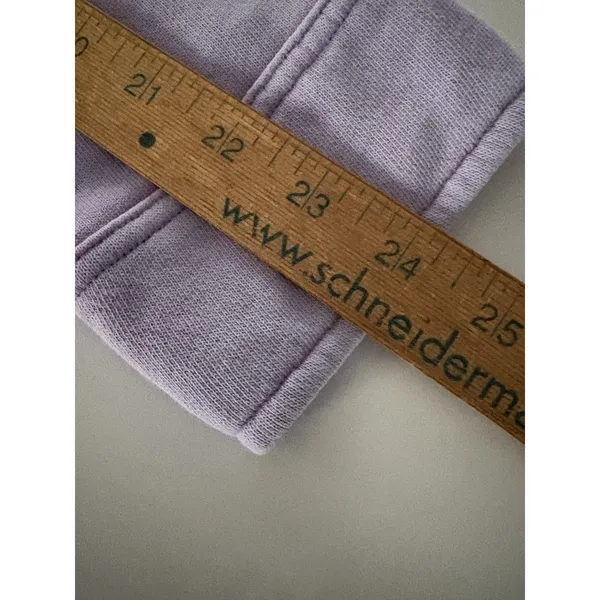 Aerie Shacket Shirt Lumberjane Size M Lilac Grunge Boho Oversized Layer - Image 12