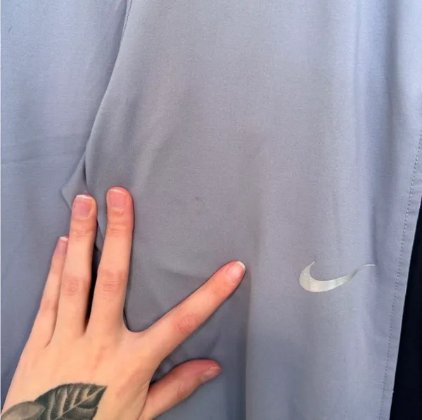 Nike purple regular rise therma fit running joggers - Image 4