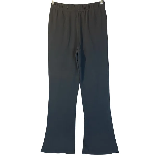 Peanuts Flare Sweatpants Womens L Grey Spooky Crew‎ Snoopy Halloween Cozy Jogger - Image 2