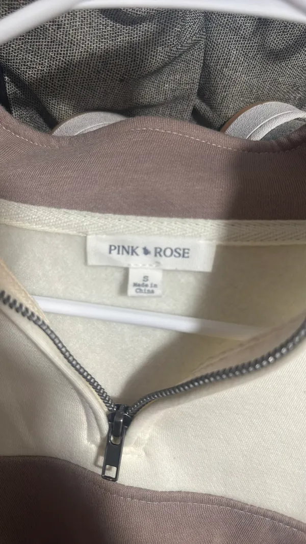 Pink Rose Quarter-Zip - Image 2
