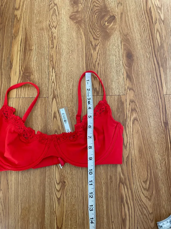 SKIMS fits everybody lace unlined Demi bra - Image 9