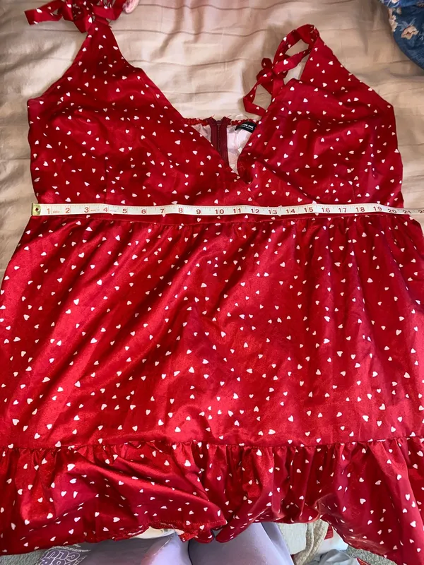 Bloom Chic Red Polka Dot Dress  - Image 7