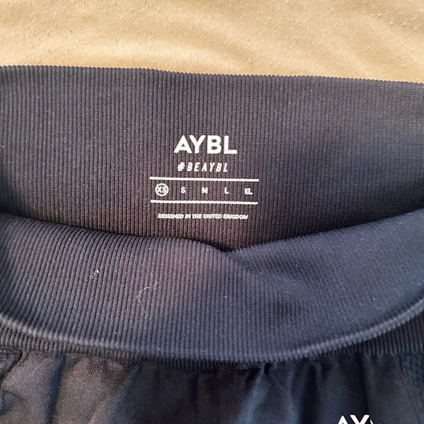 AYBL Black Balance V2 Seamless Leggings - Image 3