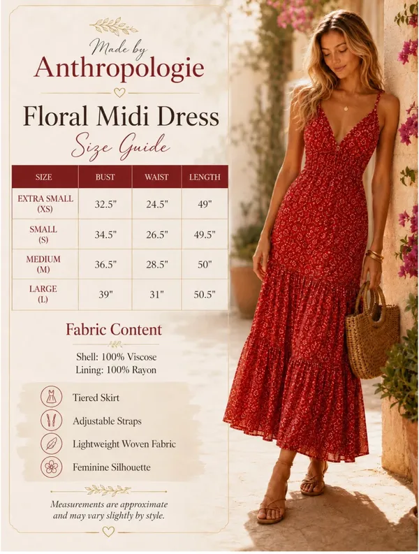 Maeve Coastal Sunset Floral Maxi Dress Resort Vacation Glam Sz S Anthropologie - Image 5
