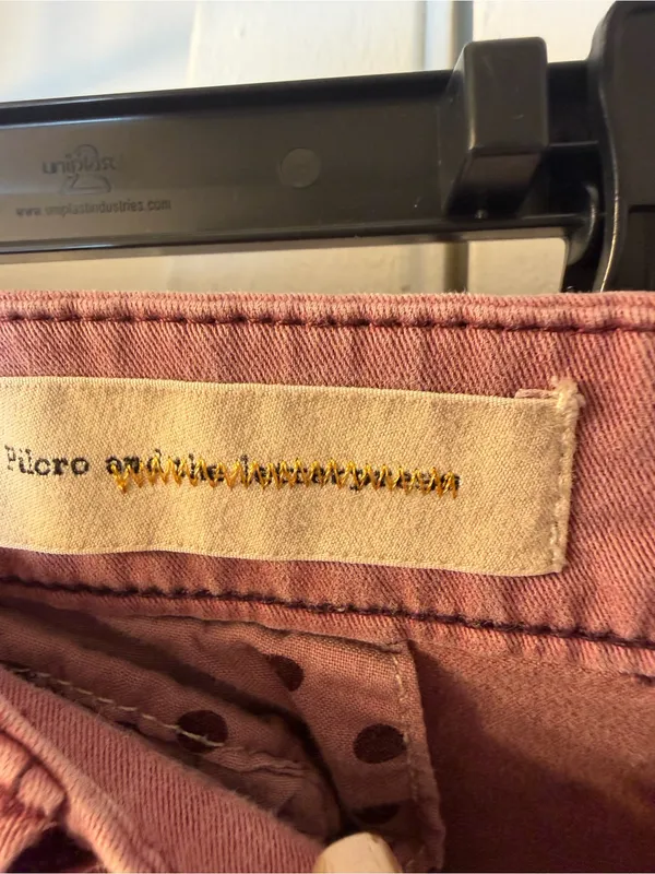 Pilcro Boot-Cut Pants in Dusty Rose - Image 2