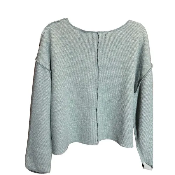 Urban Outfitters Jax Inside Out Notch‎ Neck Sweater Sz M - Image 6